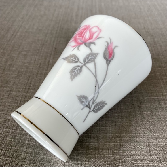 Vintage Cottagecore Pink Rose Zephyr - Deville Cup - Picture 3 of 9